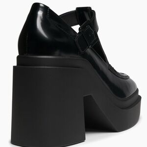 Robert Clergerie Black Platform Shoes/Mary Jane
